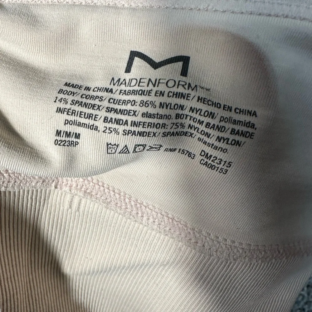 NWT Maidenform Women's M Seamless Crop Tank Wireless Bralette Size Medium - Picture 6 of 9